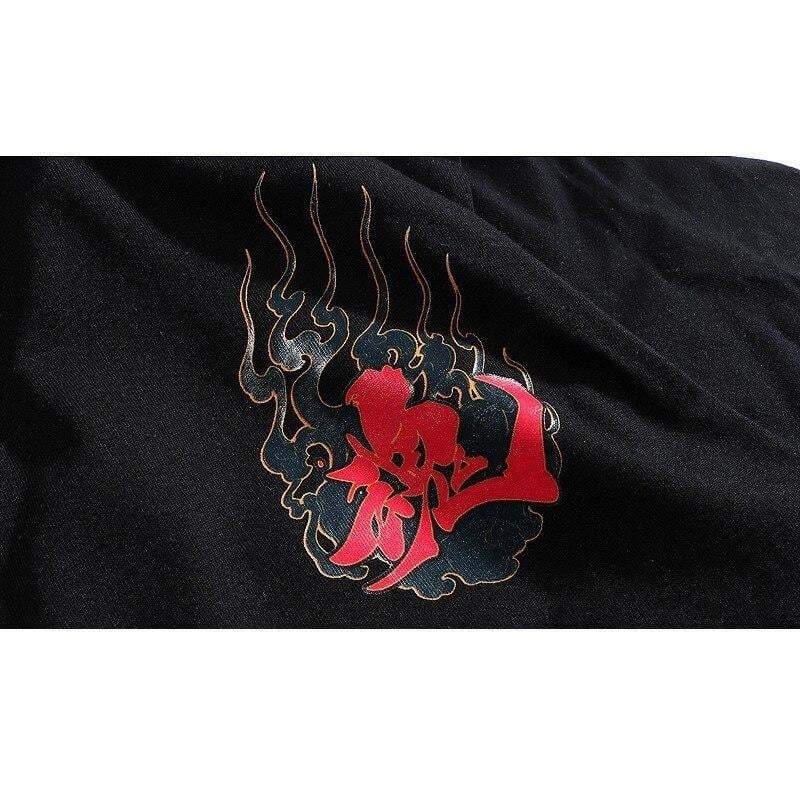 Techwear Oni Mask Shirt