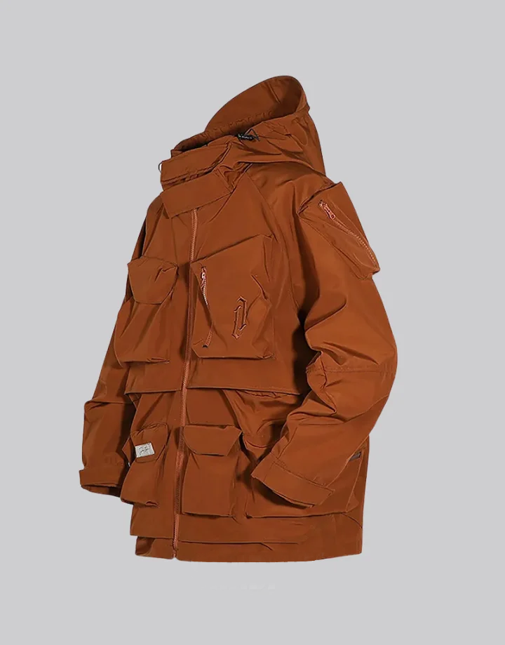 Techwear Orange Jacket