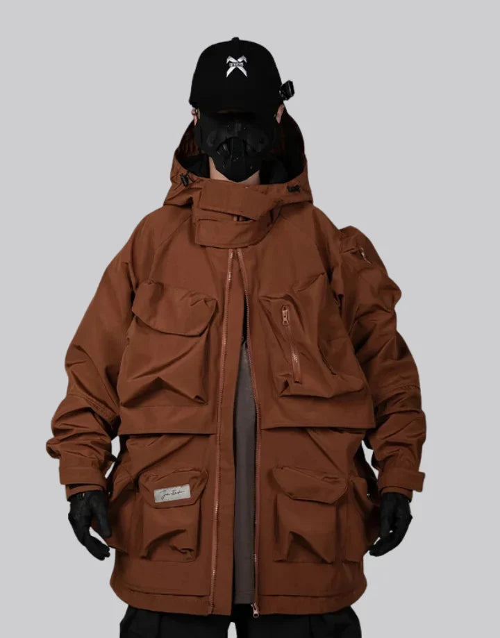 Techwear Orange Jacket