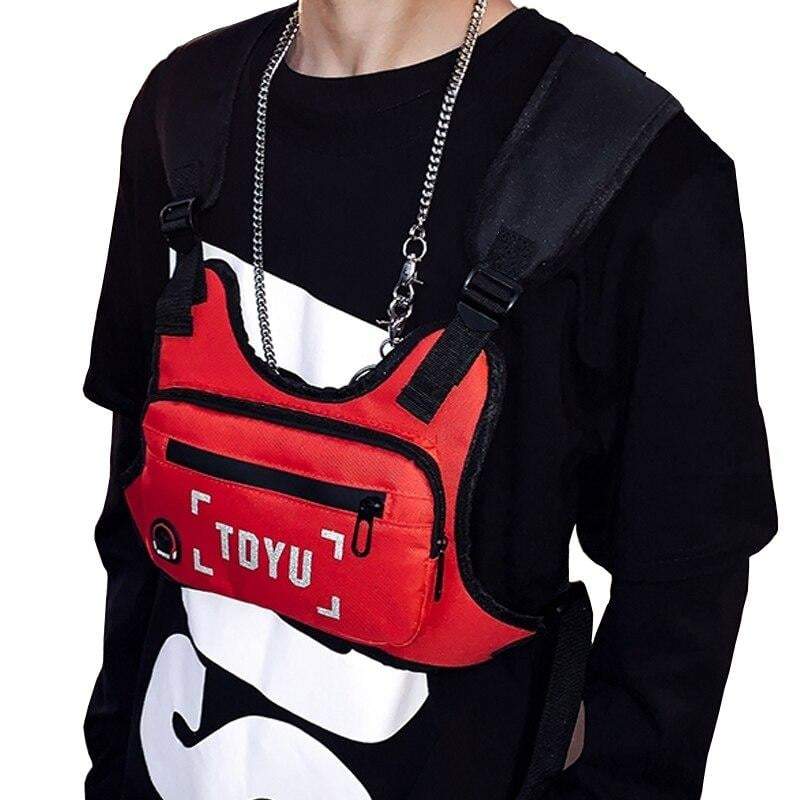 Techwear Over Chest Bag