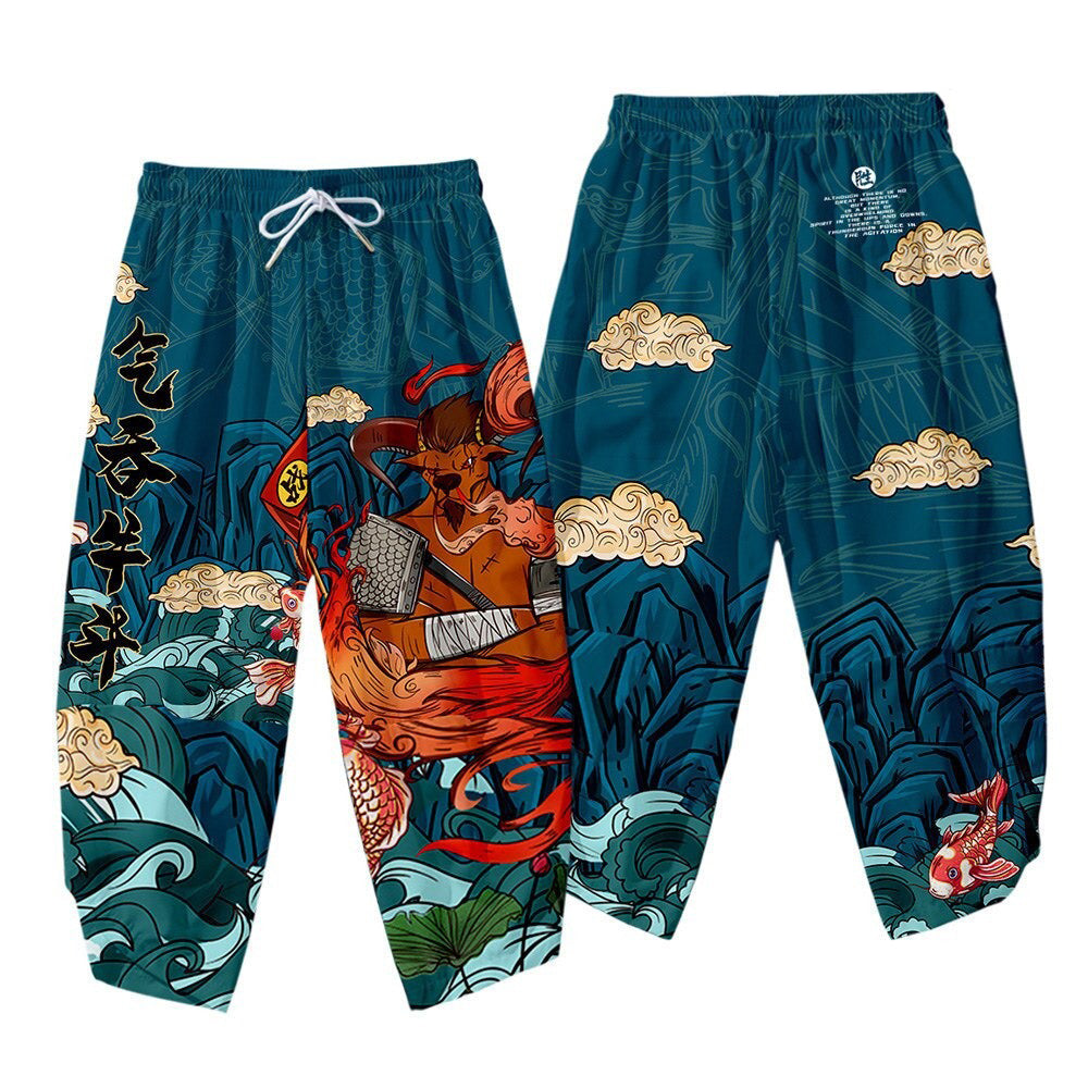 Streetwear Kimono & Pants