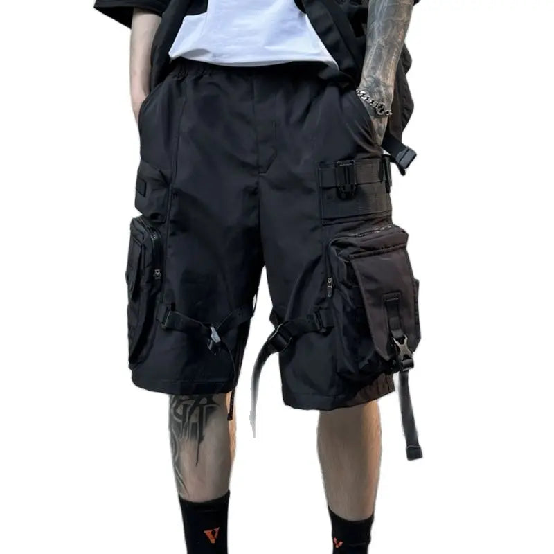 Paratrooper Techwear Shorts