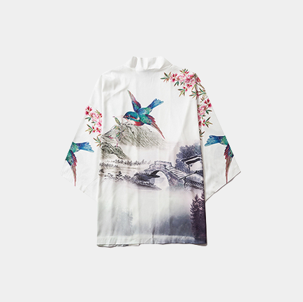 Bird Kimono Techwear