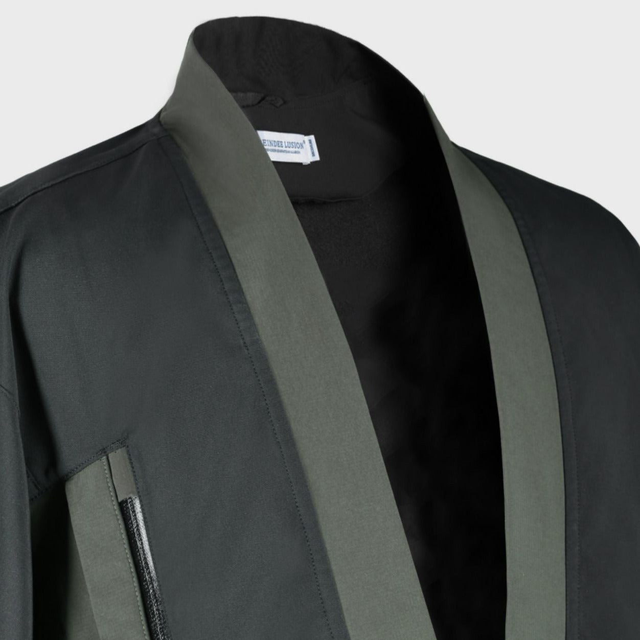 Green Techwear Kimono