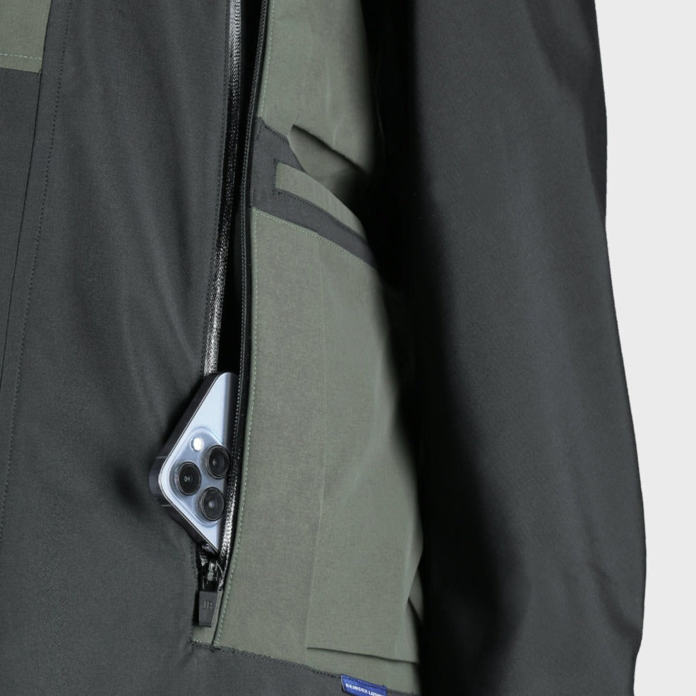 Green Techwear Kimono