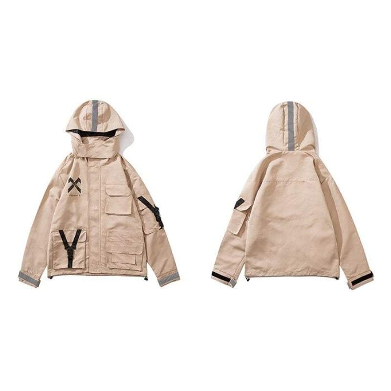 Techwear Reflective Jacket Windbreaker