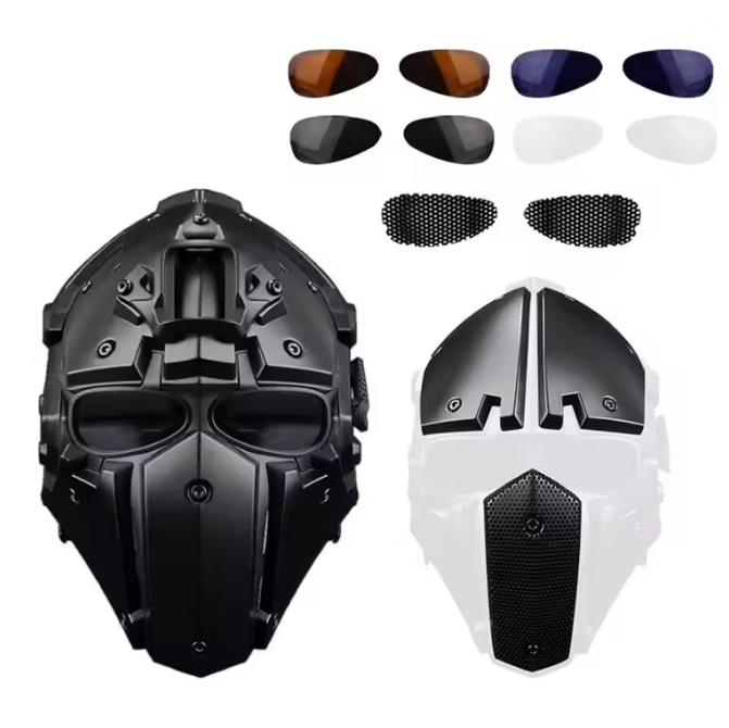 Techwear Cyberpunk Full Face Helmet