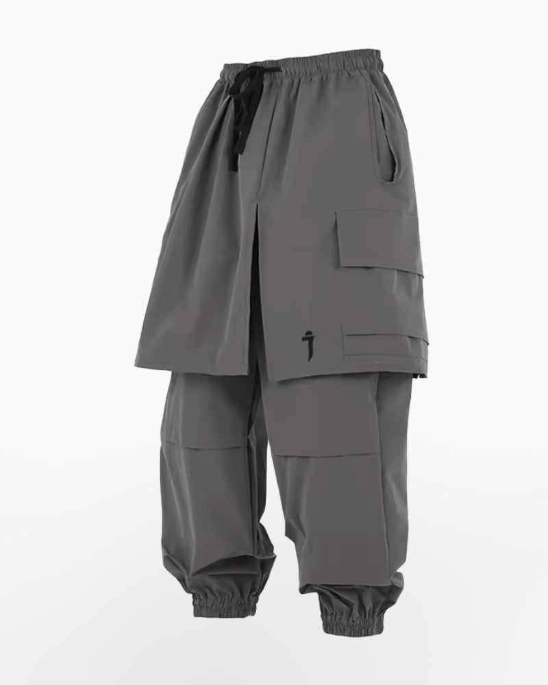 Techwear Tactical Skirt Pants