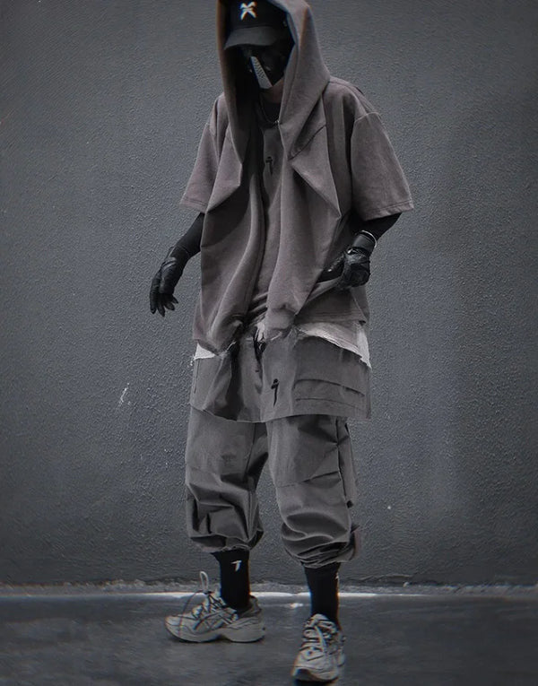 Techwear Tactical Skirt Pants