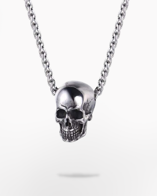 Techwear Skeleton necklace