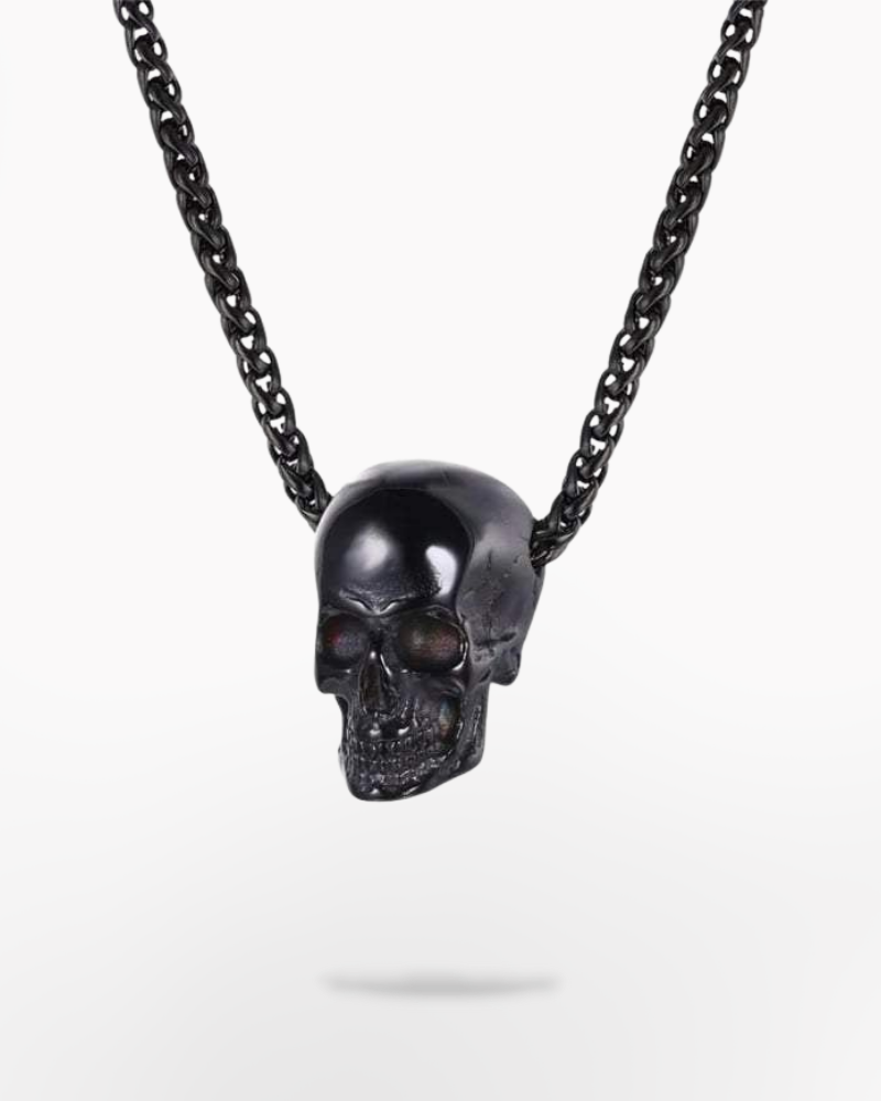 Techwear Skeleton necklace
