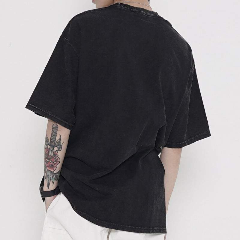 Techwear Skeleton Print t-shirt