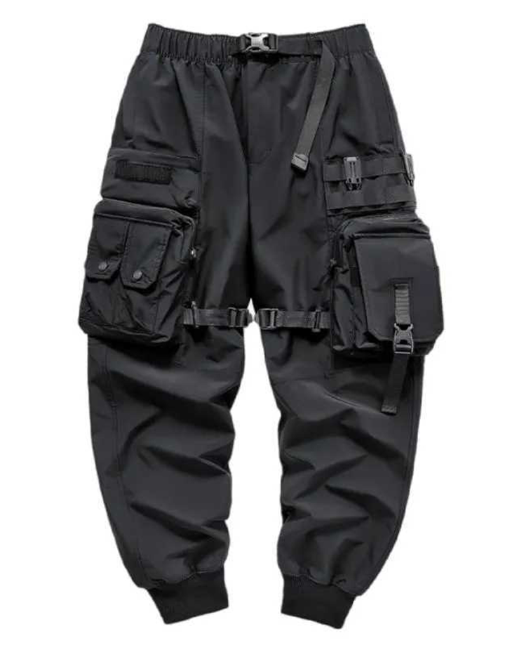 Techwear Slim Tactical Cargo Pants