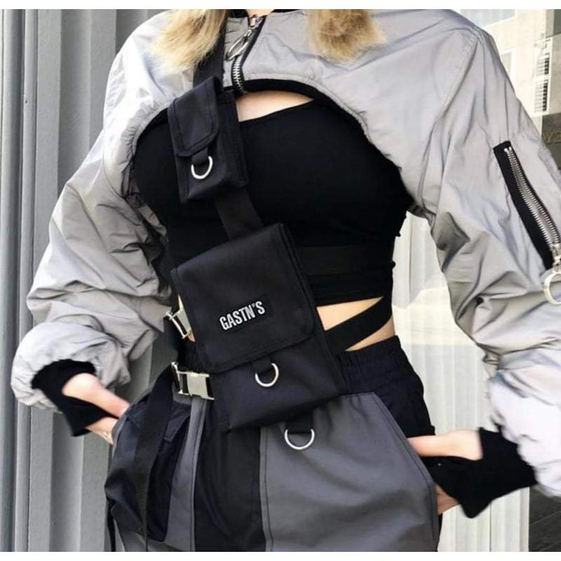 Techwear Small Chest Bag