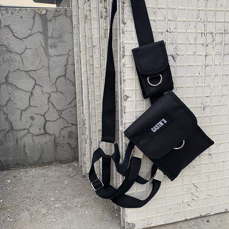 Techwear Small Chest Bag