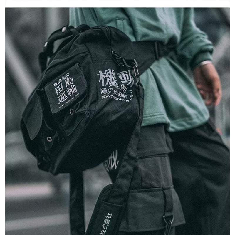 Techwear Small Tactical Messenger Bag