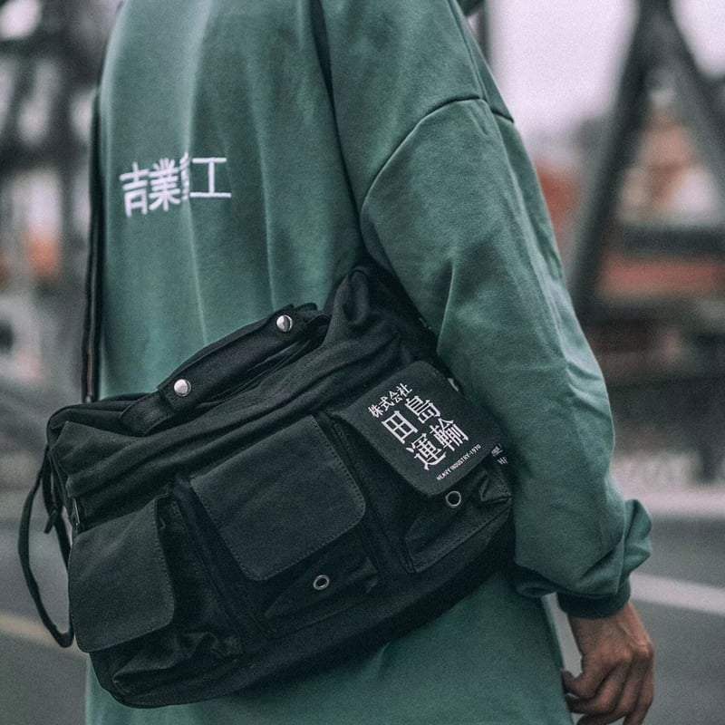 Techwear Small Tactical Messenger Bag