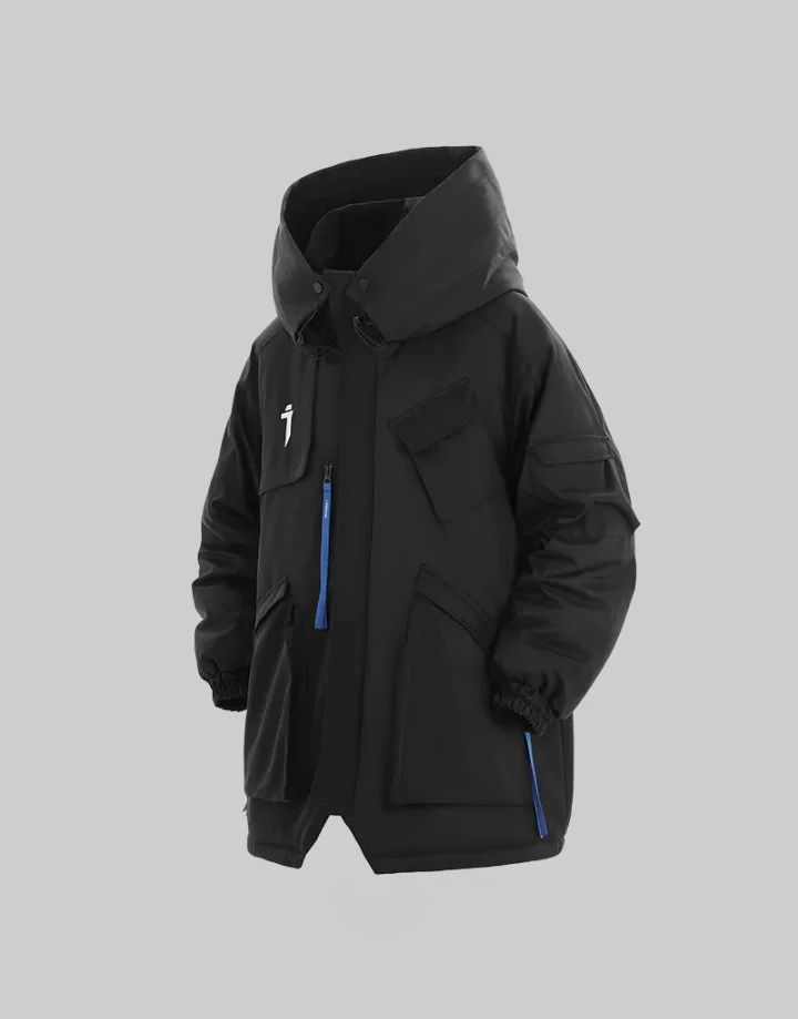 Techwear Tactical Hooded Jacket