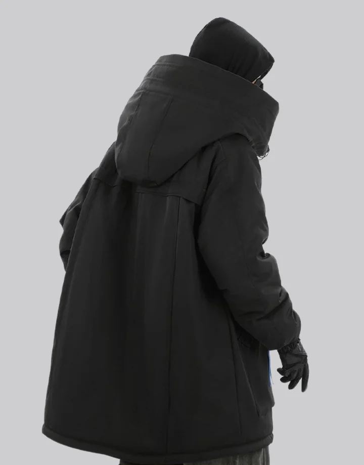 Techwear Tactical Hooded Jacket