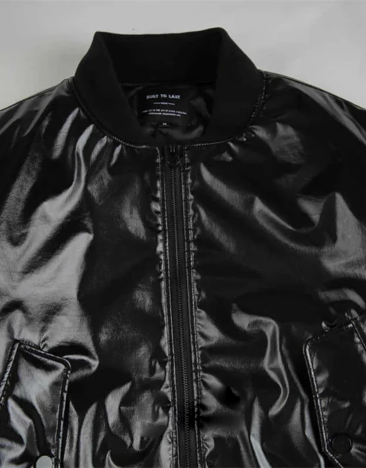 Techwear Tactical Leather Jacket