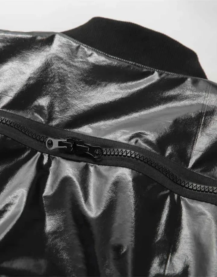 Techwear Tactical Leather Jacket