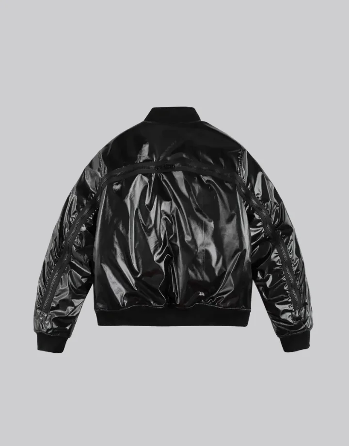 Techwear Tactical Leather Jacket