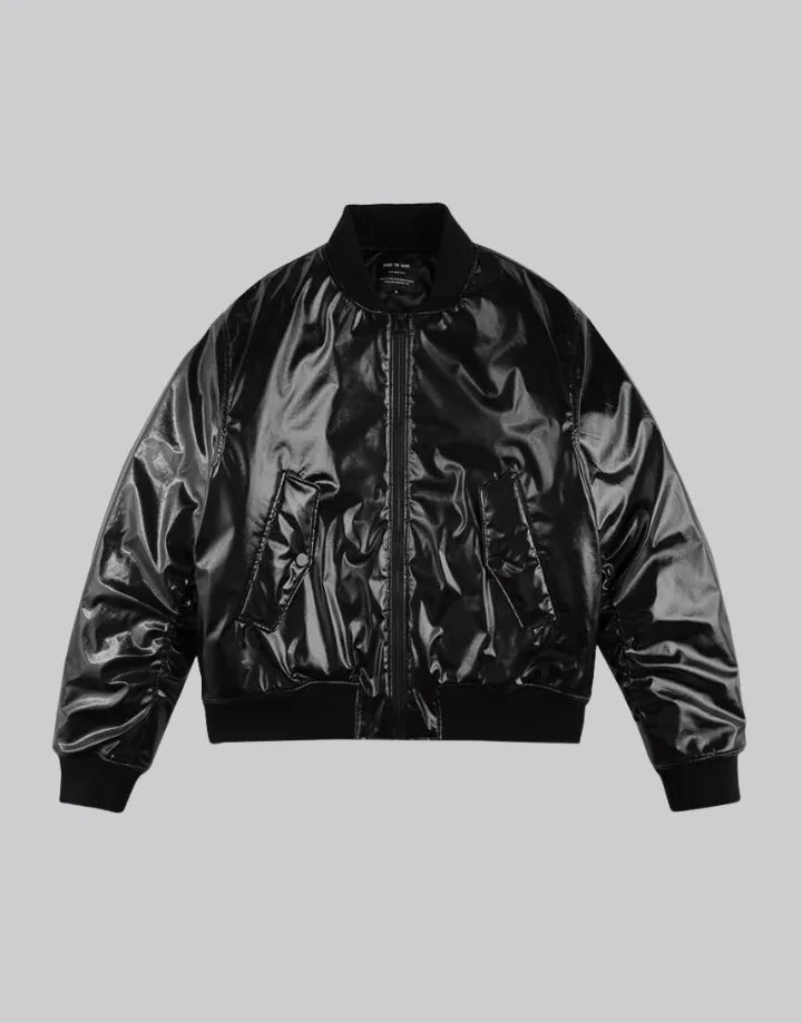 Techwear Tactical Leather Jacket