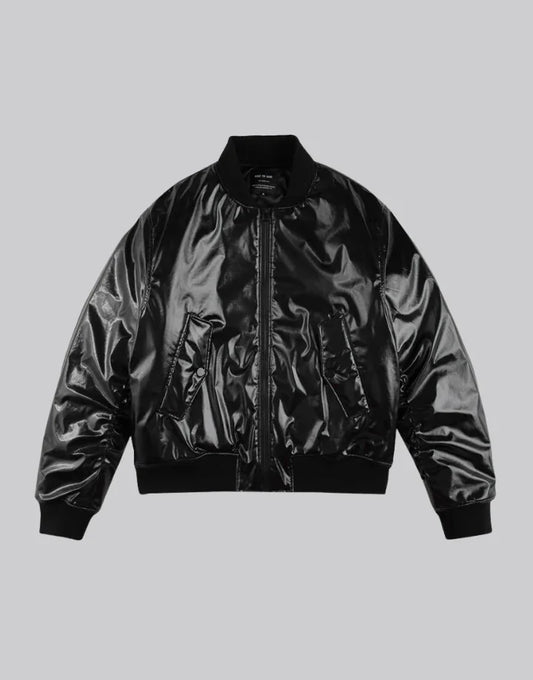 Techwear Tactical Leather Jacket