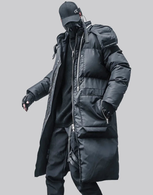 Techwear Tactical Puffed Jacket