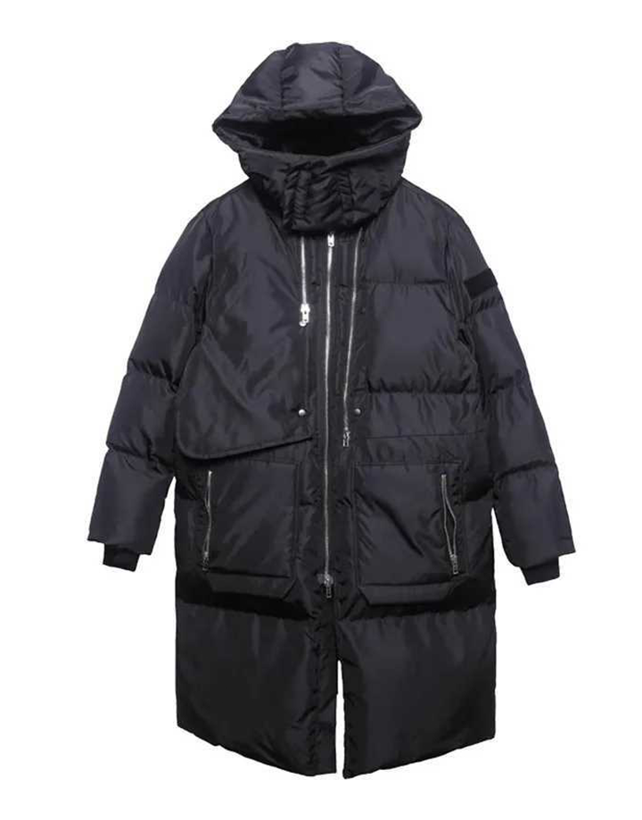 Techwear Tactical Puffed Jacket