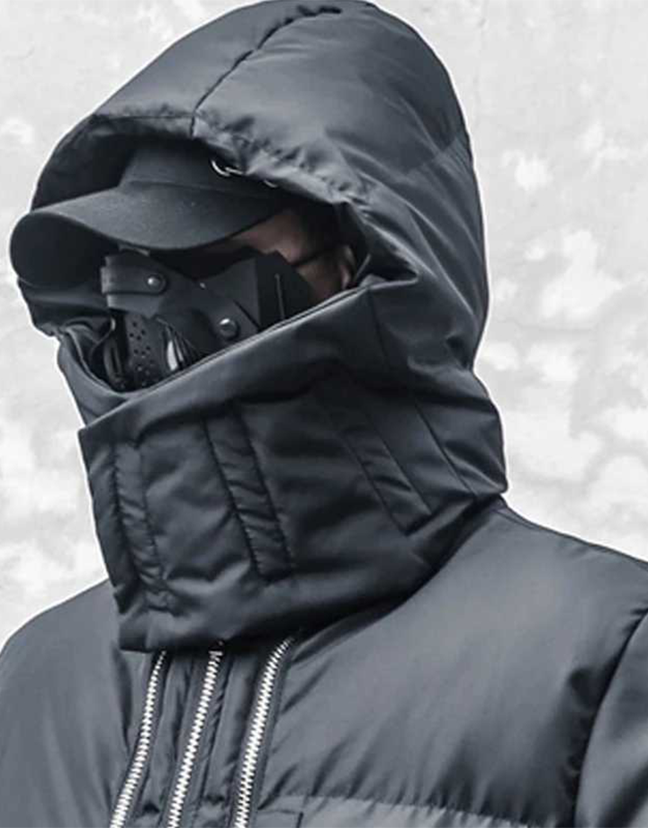 Techwear Tactical Puffed Jacket