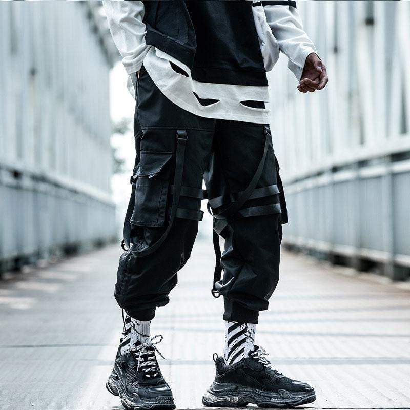 Techwear Black Pants