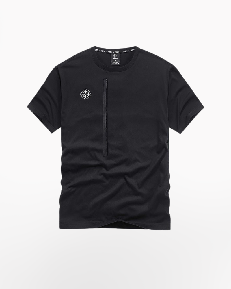 Techwear black tactical shirt
