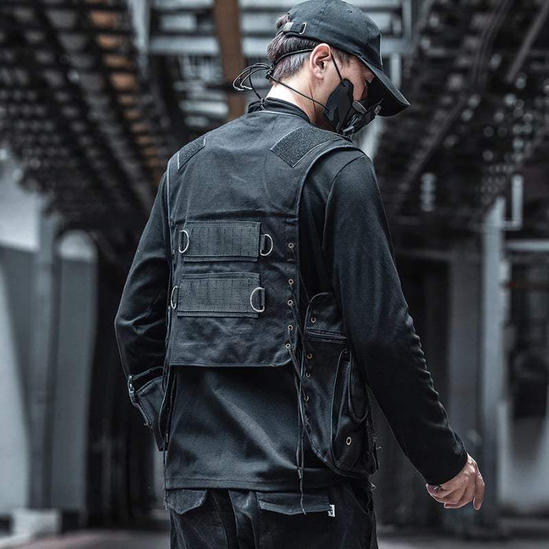 Techwear utility vest
