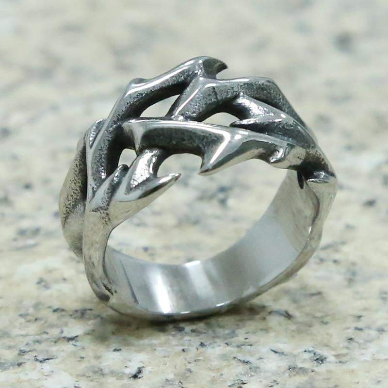 Techwear Thorn Ring
