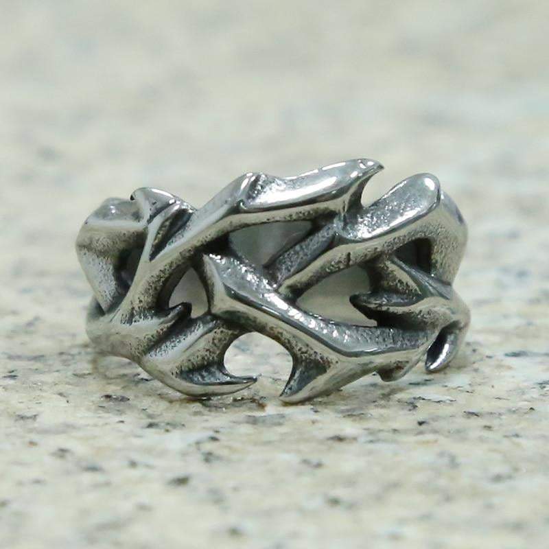 Techwear Thorn Ring