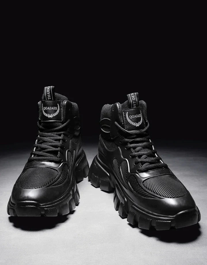 Techwear Trendy High Top Sneakers