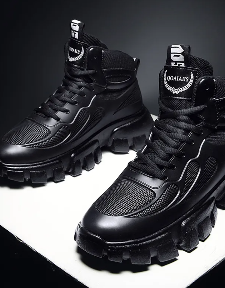 Techwear Trendy High Top Sneakers