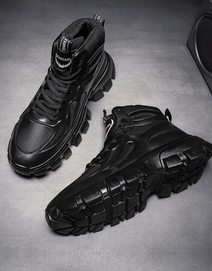 Techwear Trendy High Top Sneakers