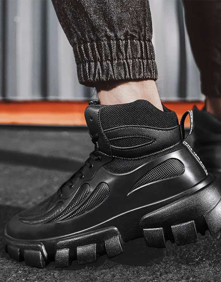 Techwear Trendy High Top Sneakers