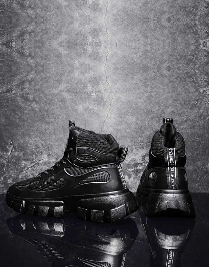 Techwear Trendy High Top Sneakers