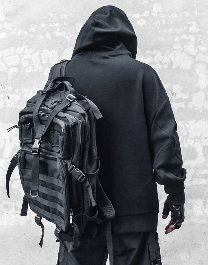 Techwear Turtleneck Hoodie