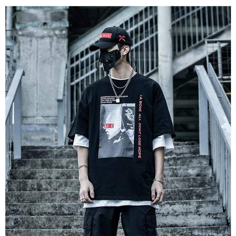 Techwear Urban T-shirt Design