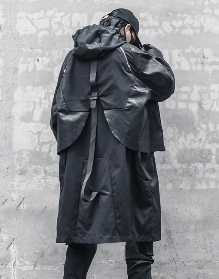 Techwear Urban Trench Coat