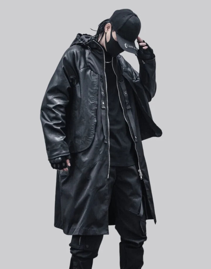 Techwear Urban Trench Coat