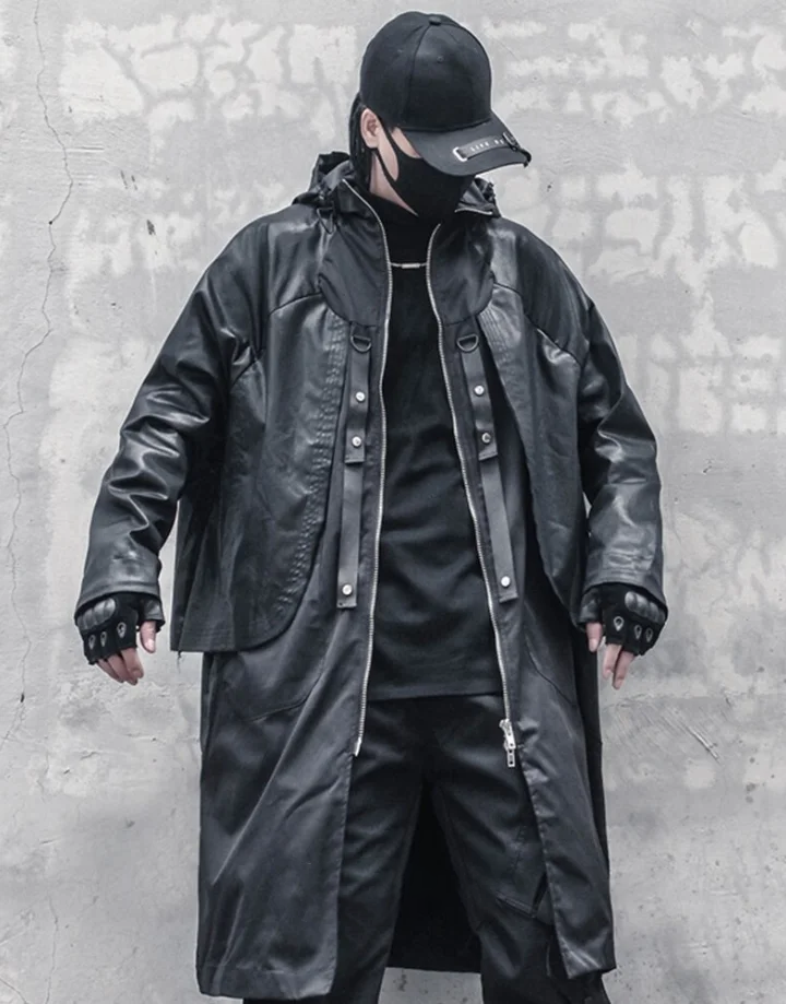 Techwear Urban Trench Coat