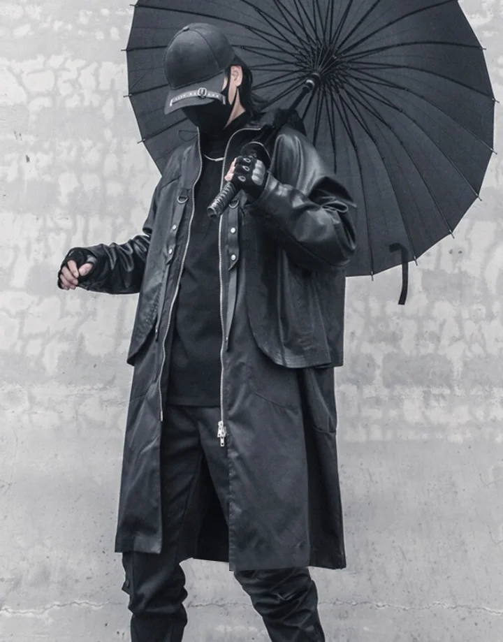 Techwear Urban Trench Coat
