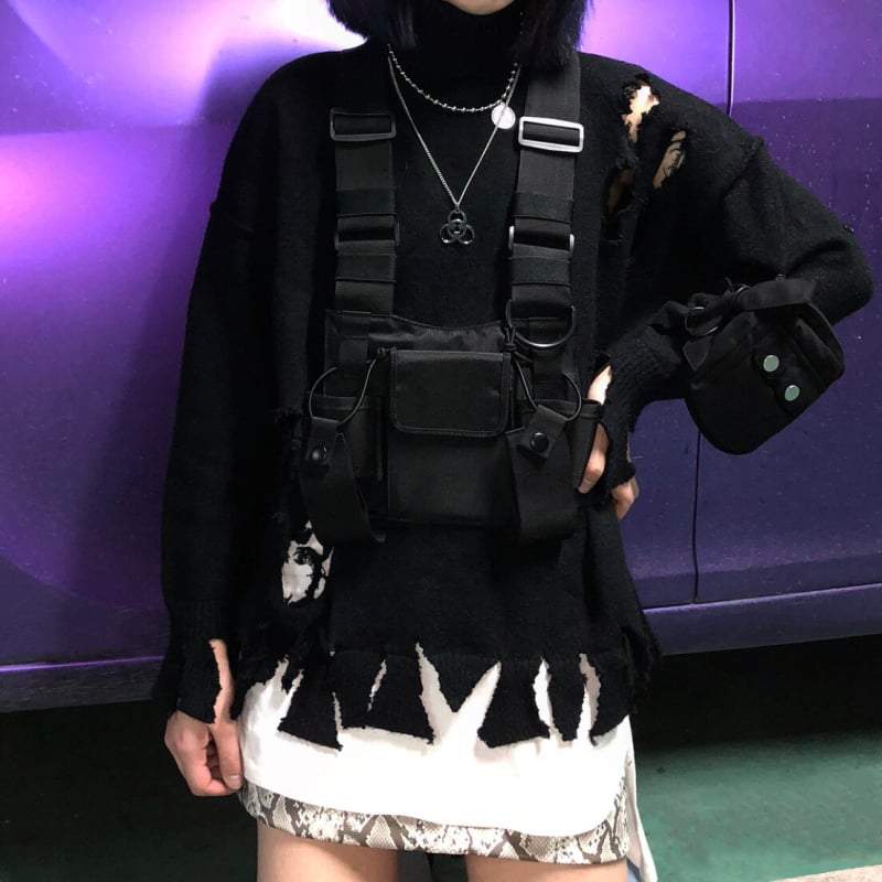 Techwear Utility Chest Bag