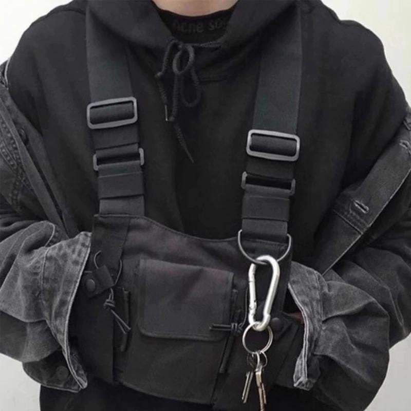 Techwear Utility Chest Bag