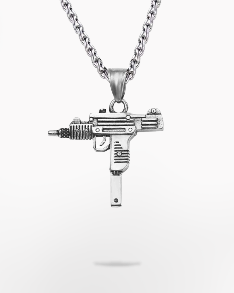 Techwear Uzi Necklace